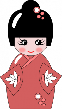 Japanese Doll Clipart Group (65+)