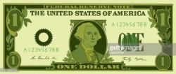 One Dollar Bill Stylized stock vectors - Clipart.me