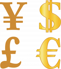 Japanese yen Yen sign Symbol Illustration - Four Coin symbol 2186 ...