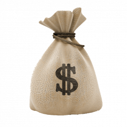 Bag Dollar Money transparent PNG - StickPNG