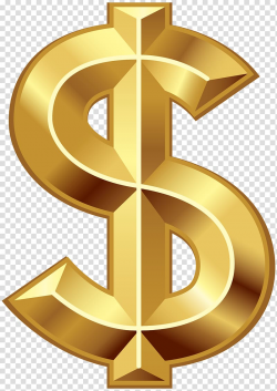 Gold dollar symbol , Dollar sign United States Dollar Symbol ...