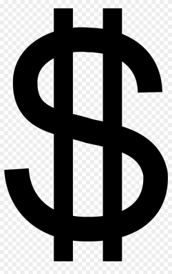 Free Clip Art Of Money - Double Barred Dollar Sign - Free ...