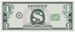Dollar bill template clipart kid 2 - ClipartBarn