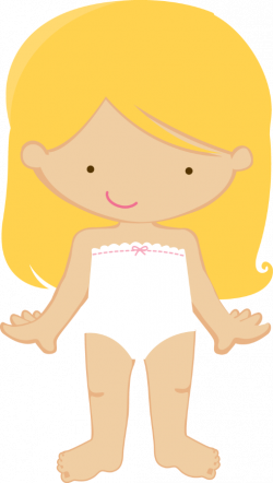 Costura e roupas - ZWD_Girl_03.png - Minus | clipart - 'paper dolls ...