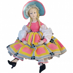 Italian Vintage Lenci doll about 25' tall | Lenci Boudoir Dolls ...