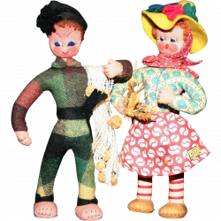 Vintage Portugal cloth dolls Alentejo & Nazare 7