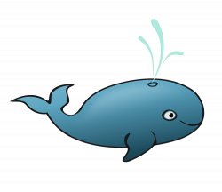 Blue whale rooweb clipart - WikiClipArt