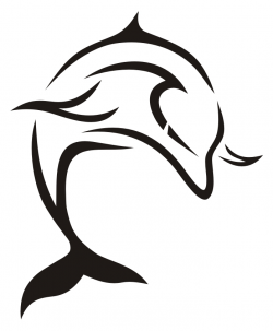 Dolphin Tribal Tattoo | eyecatchingtattoos. - Clip Art Library