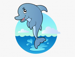 Dolphins Clipart Creature Ocean - Dolphins Themed Birthday ...