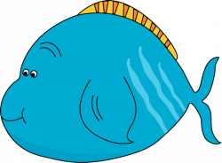 Cute Fat Fish Clip Art - Cute Fat Fish Image - Clip Art Library