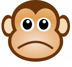 Sad Monkey Cliparts - Cliparts Zone