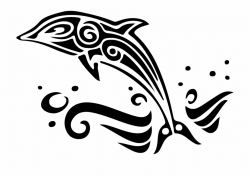 Png Transparent Dolphin Tribe Tattoo Decal Animal Free ...