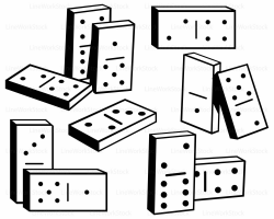Dominoes svg/domino clipart/domino svg/domino silhouette/dominoes ...