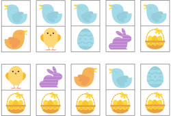 Activities for Kids: Printable Easter Dominoes |Keeping it Real