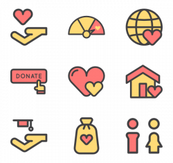 41 donate icon packs - Vector icon packs - SVG, PSD, PNG, EPS & Icon ...