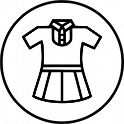 Girl Uniform Cloth School Study Svg Png Icon Free Download (#534626 ...