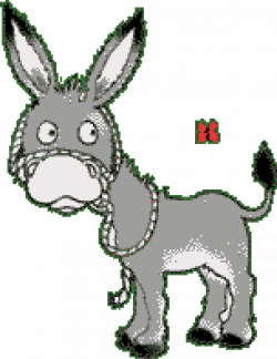 Donkey Clipart animation 2 - 175 X 199 Free Clip Art stock ...