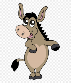 Donkey Free To Use Clip Art - Clipart Burro - Png Download ...
