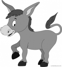 Cartoon Donkey Clipart - ClipartBlack.com