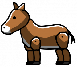 Image - Donkey.png | Scribblenauts Wiki | FANDOM powered by Wikia