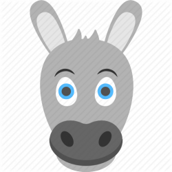 Donkey Face Drawing | Free download best Donkey Face Drawing ...