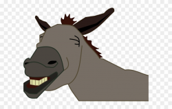 Jackass Clipart Mule Head - Clipart Donkey - Png Download ...