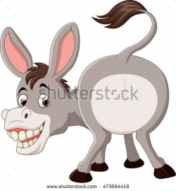 Cartoon funny donkey mascot | Stuff to Buy | Donkey drawing ...