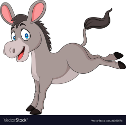 Pin by gowri maharajan on Animals | Cartoon, Vector free, Donkey