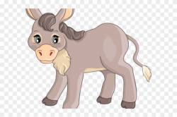 Donkey Clipart Horse - Drawing, HD Png Download - 640x480 ...