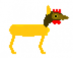 chicken dog | Pixel Art Maker