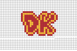 Donkey Kong Pixel Art | Pinterest | Donkey, Perler beads and Beads