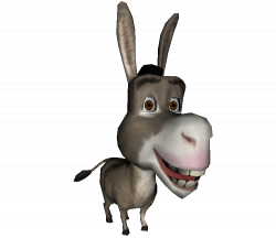 GameCube - Shrek Super Party - Donkey - The Models Resource