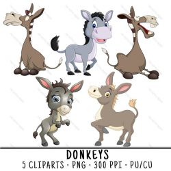 Donkey Clipart, Donkey Clip Art, Animal Clipart, Funny Donkey PNG, PNG  Funny Donkey, Funny Donkey, Funny Animal PNG, Clipart Donkey