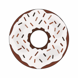 Clipart - Brown Donut