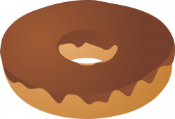 donut-doughnut-chocolate-covered-illustrationn-cartoon | BiG ...