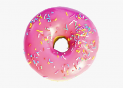 Pink Donut Image Free Clipart Hq - Donut Transparent ...