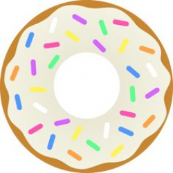 Blue donut clipart - Clip Art Library