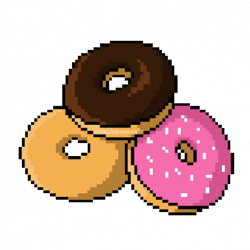 dona donut pink tumblr cute food png transparent transp...