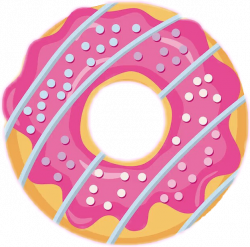 donut dona pink cute food rosa
