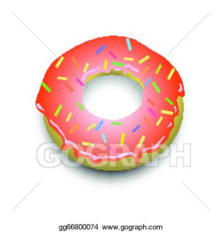 Vector Stock - Donut . Clipart Illustration gg66800074 - GoGraph