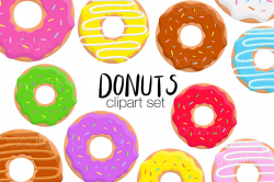 Donut Clipart Illustrations
