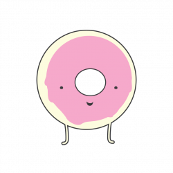 cute donut illustration | illustration | Pinterest | Doughnut ...