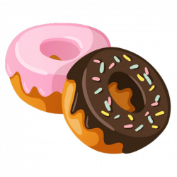 rosquinha Donut kawaii food - Sticker by Suuh 