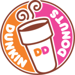 Custom Dunkin Donuts Logo T-shirt | Artistshot