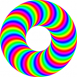 rainbow donut by 10binary on DeviantArt
