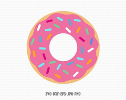 Donut svg | Etsy