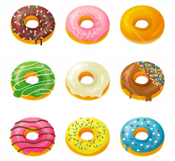 Box Of Donuts Clipart Donuts cakes clipart | FOOD CLIPART ...