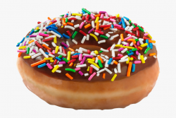 Dunkin Donuts Clipart Sprinkled Donut - Krispy Kreme ...