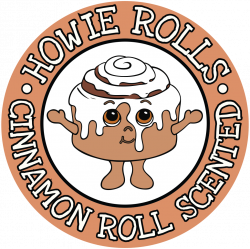 Cinnamon Roll Whiffer Stickers Scratch & Sniff Stickers (Howie Rolls ...