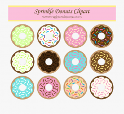 Free Sprinkle Donut Clipart Night Owl Moms - Doughnut #67190 ...
